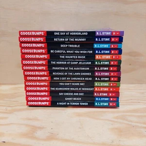 14 Goosebumps Classic Collection BULK BUNDLE BOOK LOT by R.L. Stine - Paperback - Picture 1 of 13