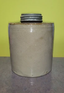 Vintage Macomb Pottery Co. Einmachglas Kanne mit Zinkdeckel - Bild 1 von 13