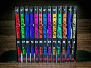 Black Lagoon By Rei Hiroe Manga Anime Comic Vol.1-13 Eng Version Comic DHL  NEW - Picture 1 of 16