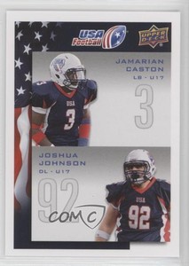 2014 Upper Deck USA Football Joshua Johnson Jamarian Caston #117
