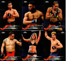 2018 Topps Chrome UFC - Base Set Cards - Pick From MMA Card #'s 1-100