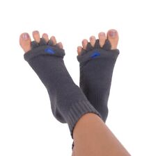Foot Alignment Socks, Charcoal Black Helps Bunions, Crooked & Hammer Toes & More