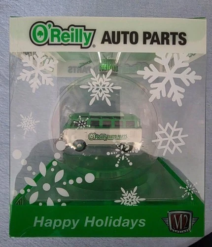2025 M2 MACHINES O'REILLY Exclusive Christmas Ornament Volkswagen VW Bus - Image 1 of 1