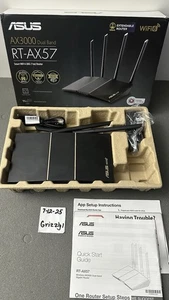 ASUS AX3000 WiFi 6 Router (RT-AX57) - Dual Band Gigabit Wireless Internet Router - Picture 1 of 3
