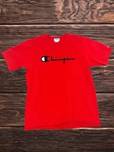Champion Red Spell Out Men’s XL - Picture 1 of 8