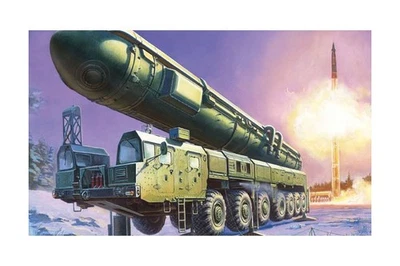 KIT MODELLINO VEICOLO MILITARE ZVEZDA TOPOL MISSILE LAUNCHER SCALA 1/72 - Immagine 1 di 4
