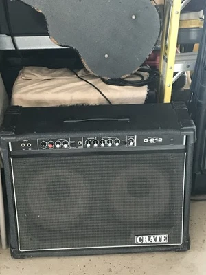 Combo de guitarra de estado sólido Crate GT212 3 canales 120 vatios 2x12" Foto 1 de 4