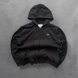 Lacoste Men’s Heavyweight Full Zip Hoodie Size Mens Large - Picture 1 of 5