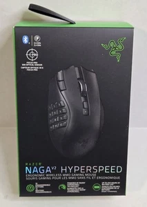 Razer Naga V2 HyperSpeed Wireless Gaming Mouse RZ01-03600100-R3U1 (NEW/SEALED) - Picture 1 of 4