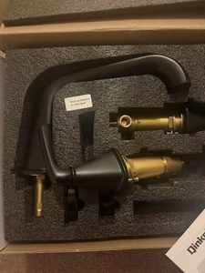 Römische Wannenarmatur mit Handbrause Brause matt schwarz 5 Löcher NEU - Bild 1 von 6