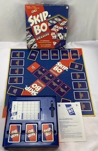 2001 Skip-Bo Deluxe Spiel von Mattel vollständig in sehr gutem Zustand KOSTENLOSER VERSAND - Bild 1 von 6