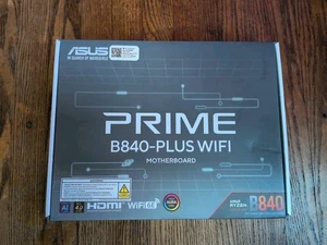 Asus Prime B840-PLUS WIFI Gaming Desktop Mainboard - AMD B840 Chipsatz - Sockel - Bild 1 von 9