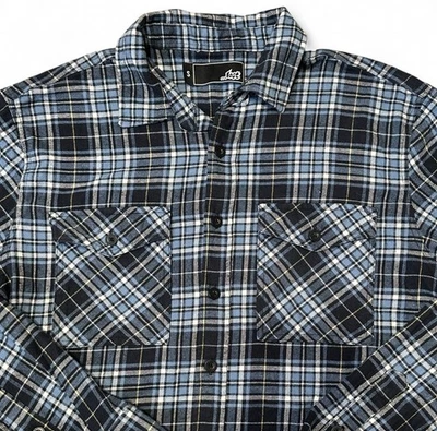 LOST Enterprises franela manga larga para hombre pequeño a cuadros skateboarding al aire libre Foto 1 de 4