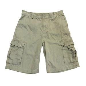 Polo Ralph Lauren Boys Size 16 Khaki Cotton Bermuda Shorts Classic Fit - Picture 1 of 9