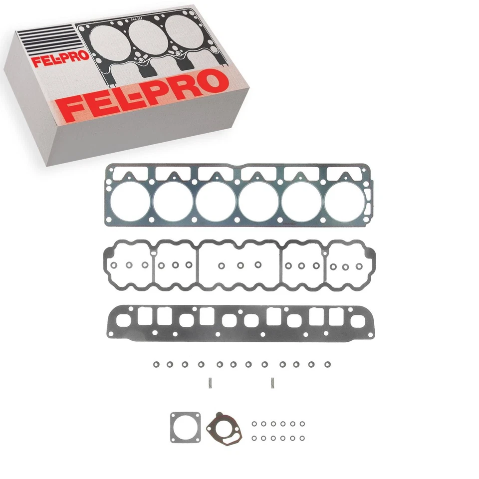 Juego de juntas de culata de motor Fel-Pro para Jeep Cherokee 1999-2001 4,0 L L L6 Foto 1 de 1