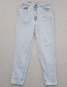 Levi's Vintage Jeans  521 Tapered Fit Tapered Leg Light wash 16 Long USA 31x31 - Picture 1 of 12