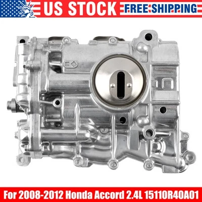 Bomba de aceite del motor para Honda Civic Accord CR-V Crosstour Acura ILX 2013-2015 TSX Foto 1 de 4