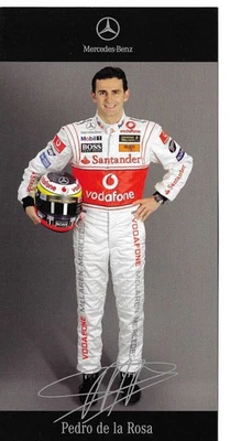 Pedro De La ROSA  Autogrammkarte -Druck-   016 - Bild 1 von 2