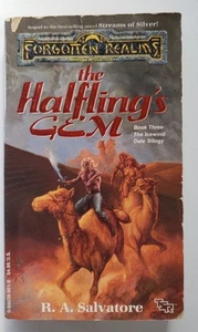 The Halfling's Gem by R. A. Salvatore Forgotten Realms 1st PB 1990 TSR D & D - Imagen 1 de 4