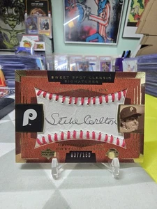 2006 Upper Deck Sweet Spot Sweet Spot Signatures /150 Steve Carlton Patch Auto - Bild 1 von 4