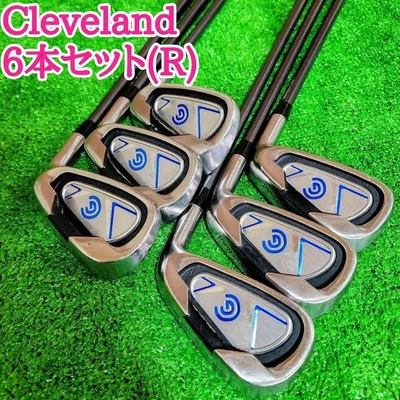 Cleveland Irons #5-9,Pw(6Clubs)/Original carbon/Flex:Regular/ Iron set - Image 1 of 4