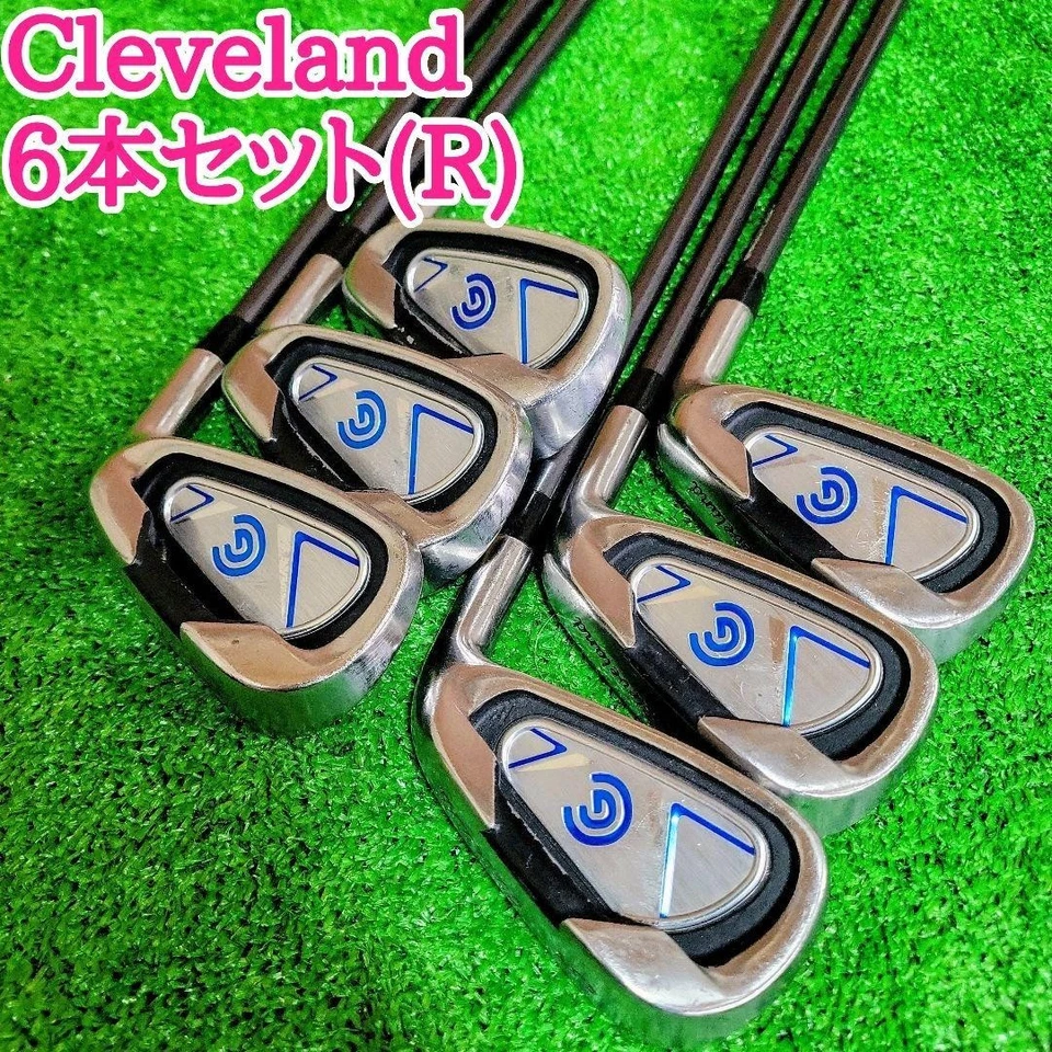 Cleveland Irons #5-9,Pw(6Clubs)/Original carbon/Flex:Regular/ Iron set - Image 1 of 4