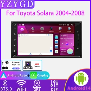 For Toyota Solara 2004-2008 Android GPS Carplay Radio Multimedia Car Stereo BT  - Picture 1 of 19