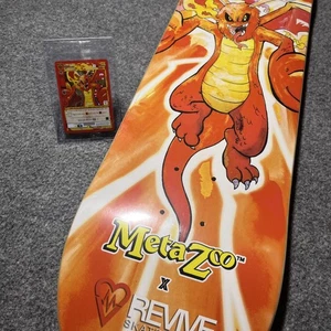 Metazoo Revive Piasa Bird Card + Skateboard Deck Sealed Cryptid Nation Full Holo - Picture 1 of 12