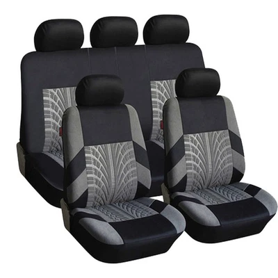 For Hyundai Sonata 2007-2021 Auto Car 5 Seat Covers Full Set Polyester Cloth — 第 1/4 张图片