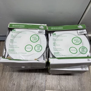 13 Watt / 100 Watt Äquivalent Weiß Einbau Dimmbar LED mit Retrofit Blende 3000K - Bild 1 von 2