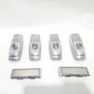 1990 Bentley Turbo R OEM Full Set Of Dome Lights 6  - Image 1 of 4