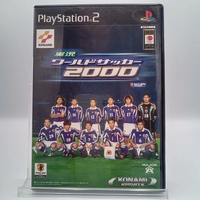 Jikkyo World Soccer 2002 PS2 PlayStation 2 Authentic Japanese No Manual - Image 1 of 4