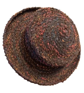 Kokin New York Damenhut mehrfarbig Bouclé breite Krempe - Bild 1 von 6