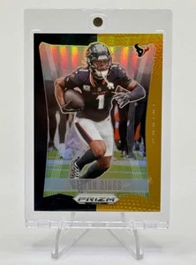 2024-25 Prizm Deca Football Stefon Diggs #124 Black Gold /5 Trikot # Match 🔥 - Bild 1 von 2