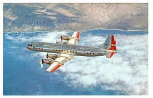 AMERICAN AIRLINES Electra Prop-Jet Aircraft VINTAGE Pubblicità Foto Cartolina - Foto 1 di 2