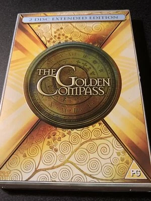 The Golden Compass (DVD, 2008) Extended Edition With Slipcover NIcole Kidman - Image 1 of 2