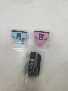 GENUINE HP CB283W Cyan HP CB284W Pink And HP H-02BK Black Cartridges 02 Series. - Picture 1 of 2