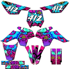 SR 110 DX ZANY Pink Senge Graphics Kit Compatible with SSR - Bild 1 von 10