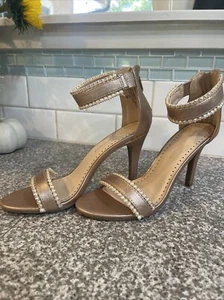 ADRIENNE VITTADINI Sandali stiletto donna oro grigio punta tonda 7 M - Foto 1 di 7