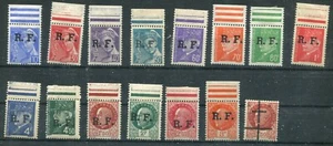 FREE FRANCE 1944-1945 INTERESTING LOT WITH BETTER ITEMS MNH/MH AND USED ON COVER - Picture 1 of 4