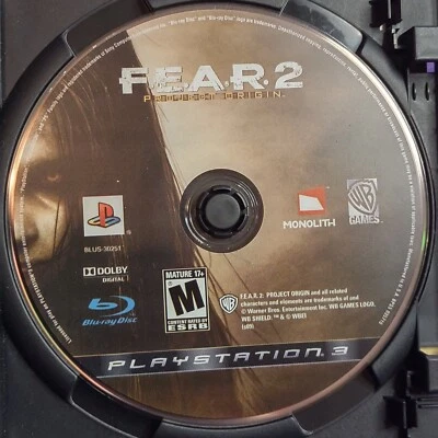 F.E.A.R. 2 Project Origin (Sony PlayStation 3, 2009) PS3 - Image 1 of 2