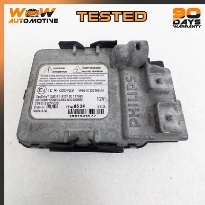 06-09 CADILLAC XLR FARO DELANTERO IZQUIERDO MÓDULO DE CONTROL DE LASTRE OCULTO UNIDAD OEM Foto 1 de 4