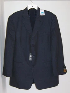 Sportmantel Hagar dunkelgrau Muster Größe 44 L neu mit Etikett - Bild 1 von 1