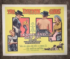 COME AND GET IT 1957 22X28 HALF SHEET MOVIE POSTER EXPLOITATION SEXY GIRLS - Picture 1 of 1