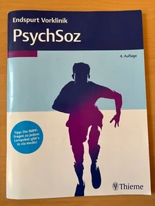 Endspurt Vorklinik Heft PsychSoz 4. Auflage; Thieme Verlag - Bild 1 von 2