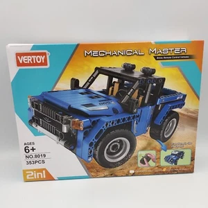 Vertoy Mechanical Master Bricks Veicoli Telecomando n. 8019 2 in 1 353 pz - Foto 1 di 4