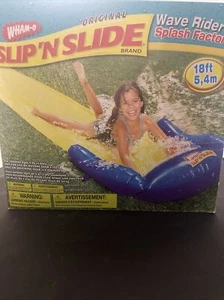 Wham-O Slip'N Slide Wave Rider Splash Factor 18ft Backyard Water Slide Open Box - Picture 1 of 9