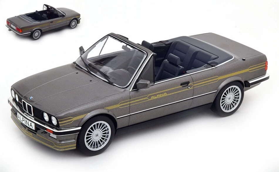Bmw Alpina C2 2.7 Convertible Metallic Grey 1:18 Model MODELCARGROUP - Immagine 1 di 1