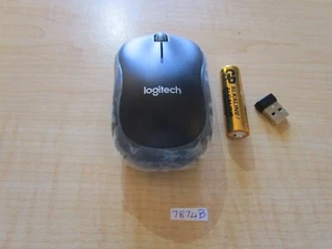 Logitech Wireless Mouse M185 Grey - Picture 1 of 2