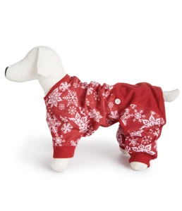 FAMILY PAJAMAS Merry Snowflake Pet Pajamas sz 2XL XX-Large Christmas Holiday - Picture 1 of 4